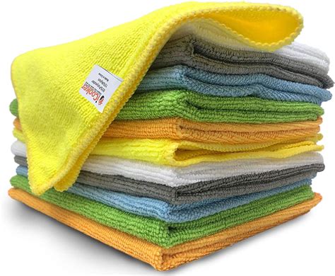 iCooker Premium Microfiber Micro Fiber Towels- Wash Cloths- Kitchen ...