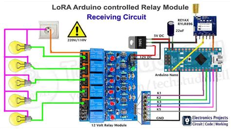 Arduino 12v Relay Wiring Diagram - Wiring View and Schematics Diagram