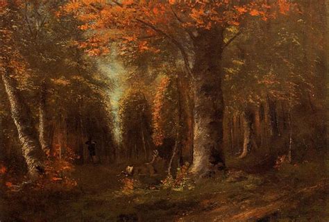 The Forest in Autumn, 1841 - Gustave Courbet - WikiArt.org