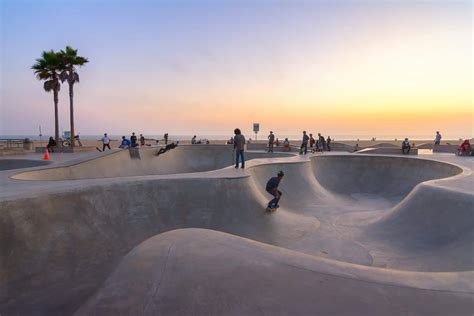 Venice Beach: Skatepark mit Sand zugeschüttet