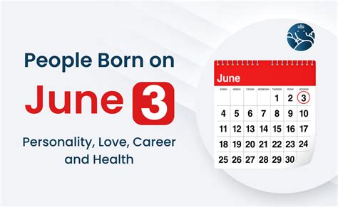 People Born on June 3 Personality, Love, Career, And Health