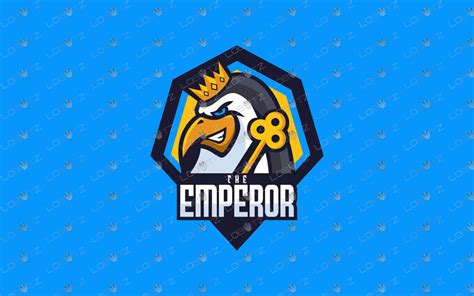 Emperor Penguin Mascot Logo For Sale | Penguin eSports Logo - Lobotz LTD