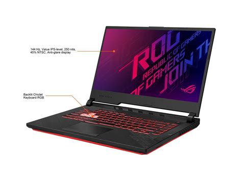 ASUS ROG Strix G15 Gaming Laptop, 15.6" 144Hz FHD IPS Type Display ...