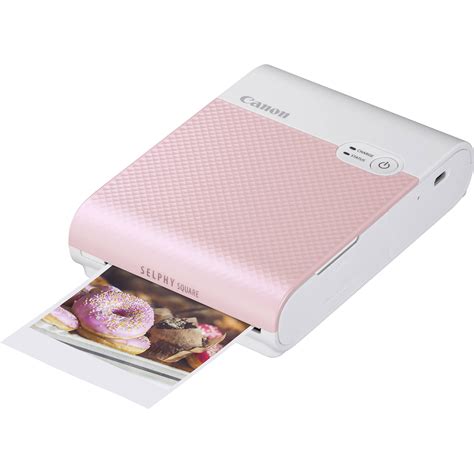 Canon SELPHY Square QX10 Compact Photo Printer (Pink) 4109C002