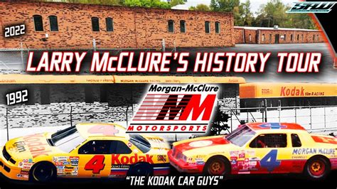 Morgan-McClure Motorsports Former NASCAR Race Shops History Tour! (With Owner Larry McClure ...