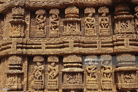 Relief Carvings Konark Sun Temple Orissa India High-Res Stock Photo ...