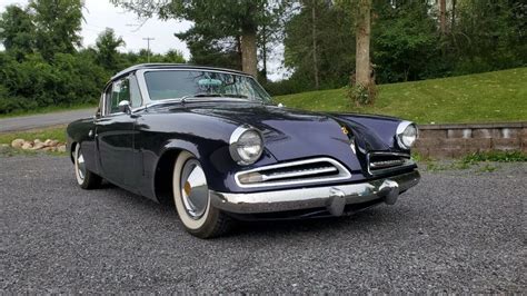 1953 Studebaker Commander Coupe Blue RWD Automatic Starliner - Classic Studebaker Commander 1953 ...