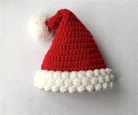 Baby Santa Hat Baby Crochet Hat Novelty Baby Hat New Baby | Etsy