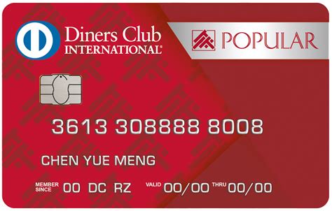 POPULAR Has a New Diners Club Credit Card Which Offers Up to 5% Rebates ...