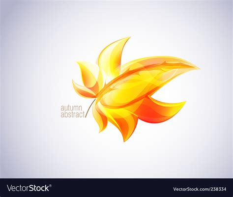 Autumn leaf Royalty Free Vector Image - VectorStock