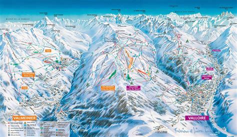 Valmeinier piste map - Alpski.com