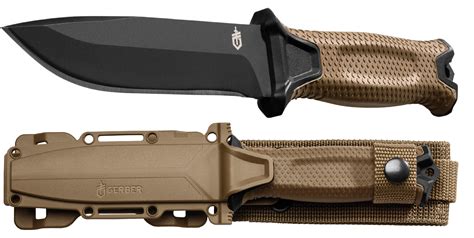 Amazon.com: Gerber StrongArm Fixed Blade Knife, Fine Edge, Coyote [30-001058]: Home Improvement ...