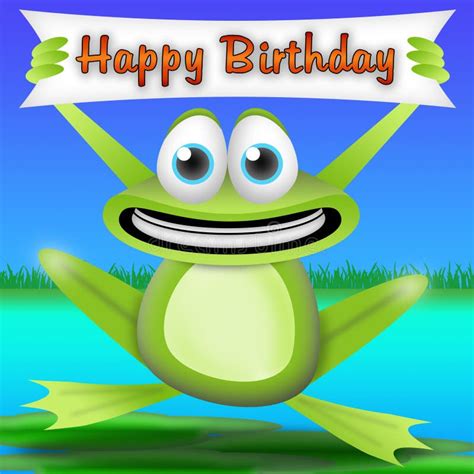 List 90+ Pictures Happy Birthday Images With Frogs Excellent