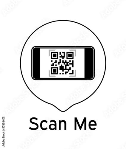 "Scan Me Icon" Stock image and royalty-free vector files on Fotolia.com - Pic 47636403