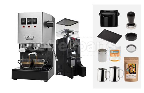 Gaggia Classic Espresso Machine Package | Coffee Parts