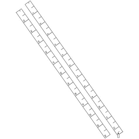 Actual Size Printable Measuring Tape - Printable Word Searches