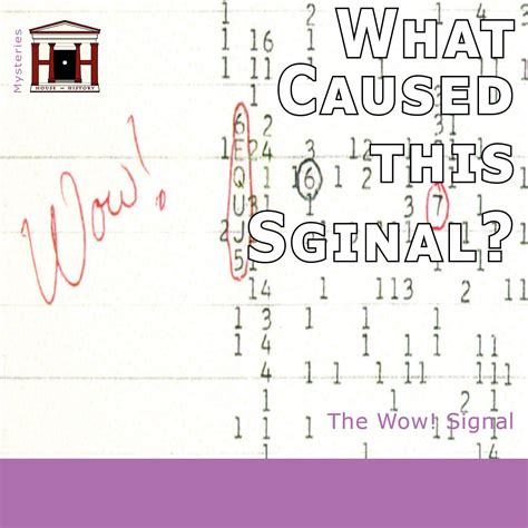 What was the Wow! Signal and what caused it?