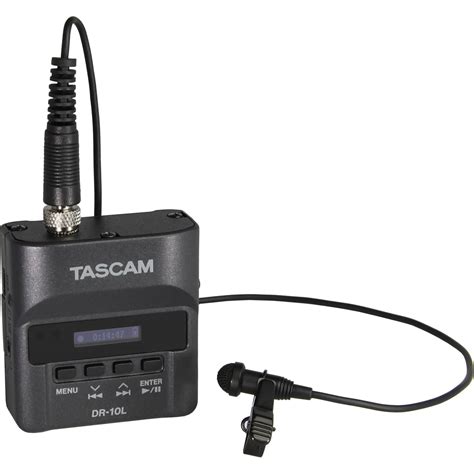 TASCAM DR-10L Micro Portable Audio Recorder with Lavalier DR-10L