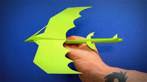 How to Make a Dragon Paper Plane | Origami Airplane | Easy Origami ART - YouTube