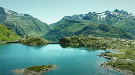 Breathtaking Drone Footage Of Grimsel Pass In Switzerland | RTM - RightThisMinute