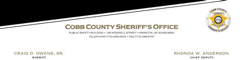 Cobb Sheriff Inmate Search