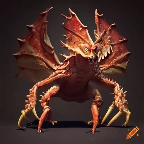 Image of a crab dragon monster