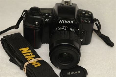 NIKON N6006 BODY w/NIKON AF NIKKOR 35-80mm f4-5.6D ZOOM LENS, CAP, STRAP | RecycledPhoto