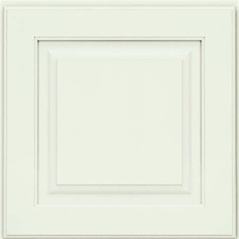 KraftMaid Montclair 14.625-in W x 14.625-in H Dove White Painted Kitchen Cabinet Sample (Door ...