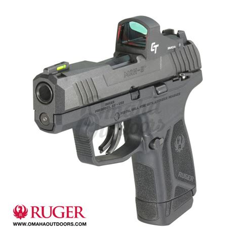 Ruger MAX 9 Optic Ready Pistol 12 RD 9mm Crimson Trace Red Dot - In Stock