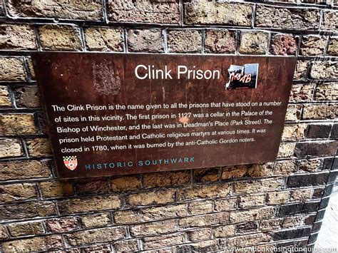 Visiting Clink Prison Museum - London Kensington Guide