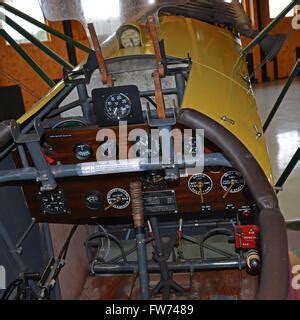 Fokker D. VII, cockpit Stock Photo - Alamy