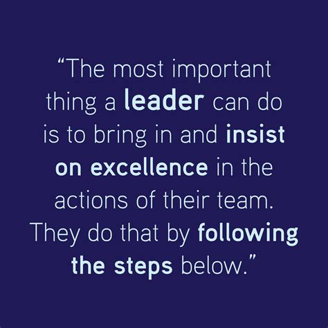 Leadership Quotes On Excellence. QuotesGram