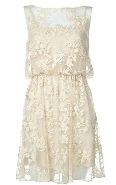 white/cream dress >> Beautiful! | Pretty dresses, Dresses, Lace overlay ...