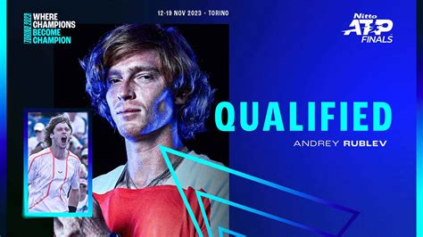 Andrey Rublev Earns Fourth Consecutive Nitto ATP Finals Qualification ...