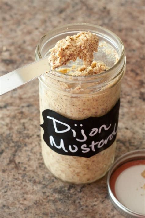 Homemade Dijon Mustard Recipe