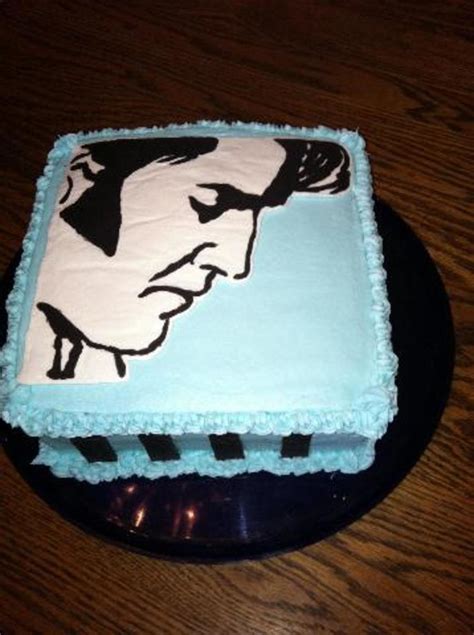 Happy Birthday Elvis Cake