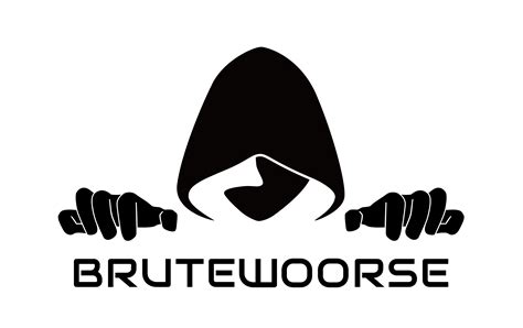 Logo Design for BRUTEWOORE(Hacking Team of Hochschule Darmstadt), Illustrator, FangYi Li