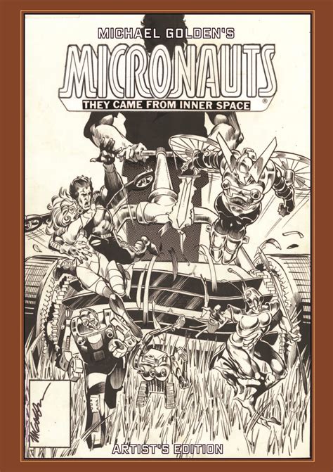 Michael Golden Micronauts Artist Edition Will Help Bill Mantlo ...