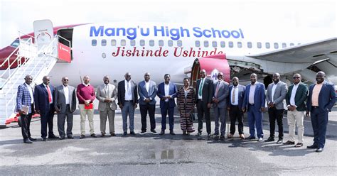 Mang'u High School Acquires Boeing Plane from KQ