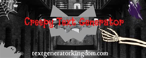 Creepy Scary Text Generator (Copy and Paste)