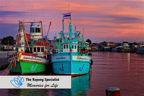 The harbour in Rayong city