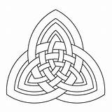 Trinity Celtic Knot coloring Page  Download Print Or Color Online For sketch template