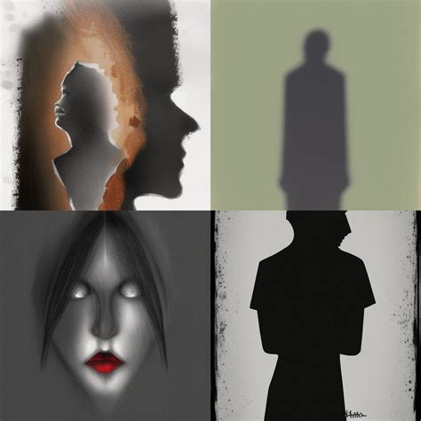 Shadow Self, Shadows And The Despair Of Doubt! (Art By Nilzero!) - AI Generated Artwork ...