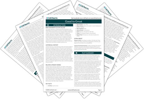 Good to Great Chapter 1 Summary & Analysis | LitCharts