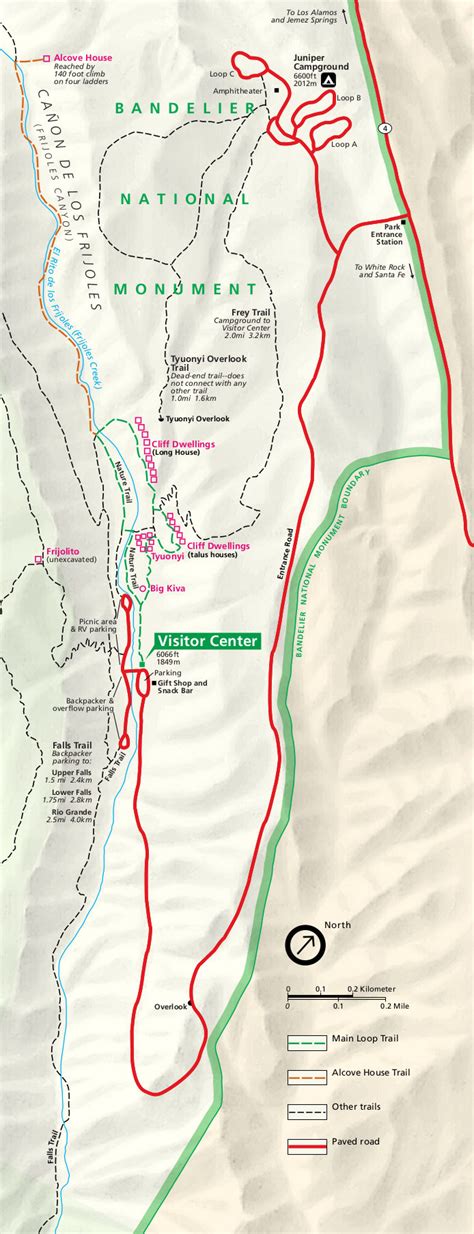 Bandelier Maps | NPMaps.com - just free maps, period.