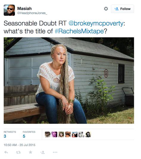 Twitter Creates #RachelsMixtape Memes For Rachel Dolezal