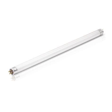 Philips 8-Watt 12 in. Linear T5 Fluorescent Tube Light Bulb Bright White (3000K) (30-Pack ...