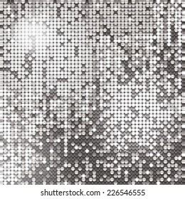 Silver Background Sparkling Sequins Stock Illustration 235033735 | Shutterstock