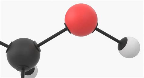 Ethanol molecule 3D model - TurboSquid 1424763