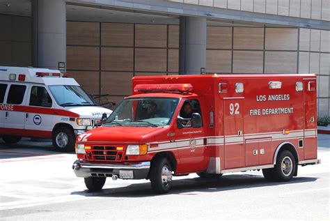 AMERICAN MEDICAL RESPONSE (AMR) AMBULANCE & LOS ANGELES FIRE DEPARTMENT ...